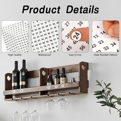 Number Stickers, Number Stickers 1-100, 2500 PCS Vinyl Consecutive Number 25