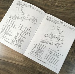 International Dt-466B Diesel Engine For 412 412B Pay Scrapers Parts Manual Ih