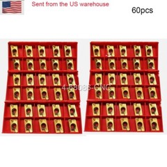 60PCS APMT1604PDER DP Indexable CNC milling cutter Carbide INSERTS APKT1604