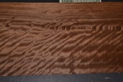 Smoked Anigre Wood Veneer Sheets 10 x 31 inches1/42nd thick 7718-39