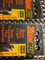 1/4″ Hex Shank HSS Drill Bit Set VA Vermont American Jet point USA Made