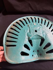 #7 CAST IRON Tractor Implement Seat WALTER A WOOD Hoosick Falls New York USA