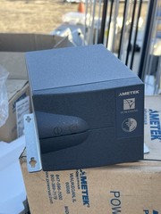 AMETEK ABCQ100 Ground Guard Power Supply 120V 1A Type B Plug Black Enclosed 30+