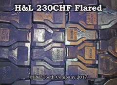 230CHF Heavy Flare H&L Tooth Bucket Teeth + 230DFP Flexpins® 23 230F (5 Pack)