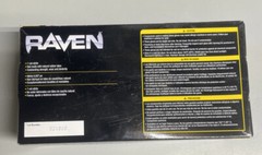 SAS Safety X-LARGE 66519 Raven Powder-Free Disposable Black Nitrile 6 Mil Gloves