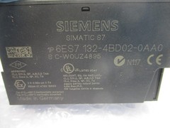 SIEMENS 6ES7132-4BD02-0AA0 ELECTRONIC MODULE NSNP