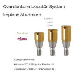 US Hiossen osstem Hex platform fits Regular/Mini Locator/Healing Abutment Analog
