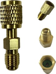 R32 R454B Refrigerant Adapter 1/4″ Female, 1/4″ Male For R32/R454B Split System