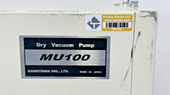 Kashiyama MU100U-147 Dry Vacuum Pump MU100 Novellus Semiconductor