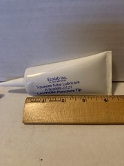 NEW ECOLAB CHEMICAL SQUEEZE TUBE TUBES LUBE LUBRICANT PART # 8999-0121 O-RING