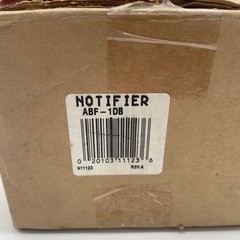 Notifier ABF-1DB Annunciator Flush Box with Door Black Fire Alarm Enclosure NEW