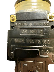 General Electric CR104G Black Oiltight Push Button, 150V **Free Shipping**
