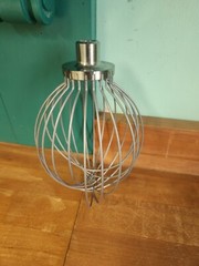 Hobart N50, 5 Quart Stainless Wire Whip Attachment. N5D for 5 Qt N-50 Mixers