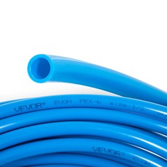 VEVOR 200ft 1/2 Oxygen Barrier PEX tubing 100ft RED and 100ft BLUE Pipe Pex-B