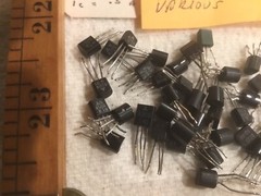 11 Vintage ECG290A Transistors Various Values Mixed Lot Pulls