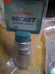 19 mm SAE 3/4″ Star E24 Matte Finish 1/2″ Square Drive SUPER TECH Socket QTY 6