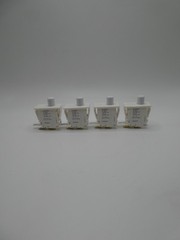 Cherry, Snap-In Panel Mount, Momentary E69-40A, SPDT 10A@250VAC “Lot of 4”