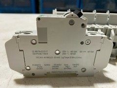 3x Schneider Electric C60 Multi 9 Circuit Breakers 2A 240V-60V 1-Pole NOS