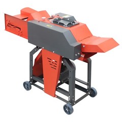 4-Blade Grass Straw Cutting&Silk Kneading Integrated Machine Conveyor Inlet 220V