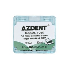 AZDENT Dental Buccal Tubes Monoblock Bondable 1st Molar MBT.022 New
