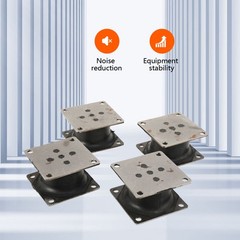4pcs Shock Mount For Stanley Hydraulic HS6000 HS6019 HS6100 HSX6 Bobcat PCF64
