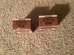 2 RAMSET .22 CAL Power Level 2 22CW Box Of 100 Loads Brown Tip Brand New NIB
