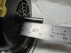 A.O. Smith C56A17A21, 1/4 hp 1725 rpm. Explosion Proof Motor 115-230 1 Ph 56 Fr.