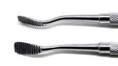 2 Pcs Dental Bone File # 12 and # 45 Double Ended Surgical Premium Instruments