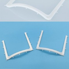 10-100Pc Dental Autoclavable Plastic Rubber Dam Frame Holder U-Shape Instrument