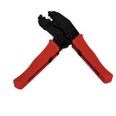 Ratchet Action Coax Cable Connector Crimp Tool F Type BNC RG58 RG59 RG6 RG62
