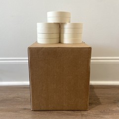 Lot Of 48 Rolls 1″ X 60 Yrds General Purpose Masking Tape MADE IN USA Painters