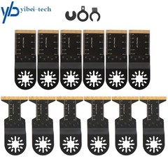 6 Pack 34mm/1.34″ and 6 Pack 44mm/1.73″ Ocillating Tool Vibrating Saw Blades