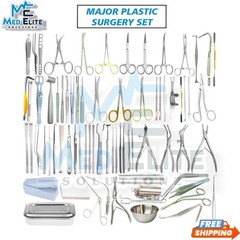 Nose Major Plastic Surgery Set Nasal ENT Basic Rhinoplasty Instruments of 81 Pcs