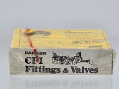 5 Lot NOS | PARKER 2- 2-DBZ-B CPI FITTING – Brass – Discontinued- 1970s