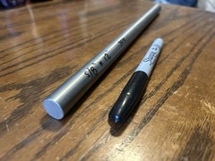 5/8″ x 12″ long, 304 Stainless Steel Round Rod Bar, diameter, OD