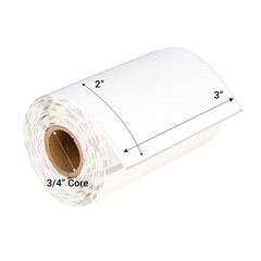 3″x2″ Direct Thermal SYNTHETIC 210 labels ea., 0.75″ Core – 1 Roll