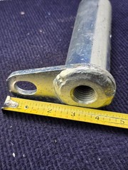 Vermeer 163737788 Steel Infeed Roller Arm Pin 7/8″ Diameter x 7-1/4″ Length