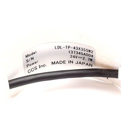 CCS LDL-TP-43X35SW2 Flat LED Light, White, 24VDC 2.7W, 35mm x 43mm Light Area
