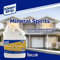 Odorless Mineral Spirits 1 Gallon – Paint Thinner, Solvent for Cleaning & Thinni