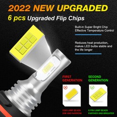 Replacement For 4030061 Headlight Bulbs ATV Polaris models 30/30w 3 Prong 6000K