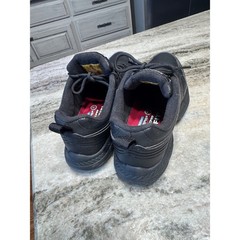 Skechers Work Shoes Women 7.5 Black Relaxed Fit Memory Foam Slip Resistant 77200