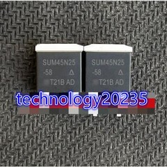 10PCS SUM45N25-58 TO-263 250V 45A #MX