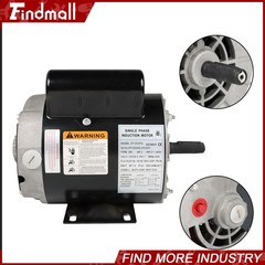 Compressor Duty Electric Motor 2 HP SPL Single Phase 3450 RPM 56 Frame 115/230 V
