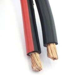 Battery Booster Jumper Cable Twin Wires Flexible Pure Copper 4 Gauge AWG Size