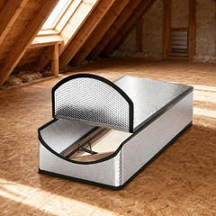 Energy Saving Attic Door Insulation Cover 25″x54″x11″ with R-Value 15.5