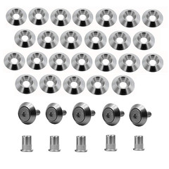 25PCS M5×20mm Stainless Fender Washer Bolt Kit Widebody Engine Fastener
