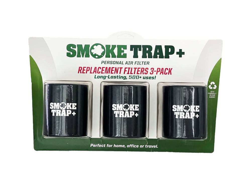 ECO Replacement Filters for Smoke Trap – 3 Pack – Zero Plastic Waste