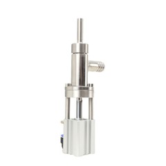 Filling Nozzle Head 12mm Anti-Drip Pneumatic Filling Machine Fittings Slivery