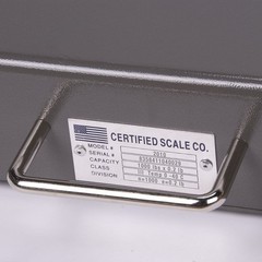 NTEP Certified Industrial Portable Drum scales 48″ x 48″ Platform Size 20000 lbs