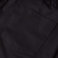 The Vocal Chef Company, Tapered, Fitted Chef Trousers, Slim Leg, Black.